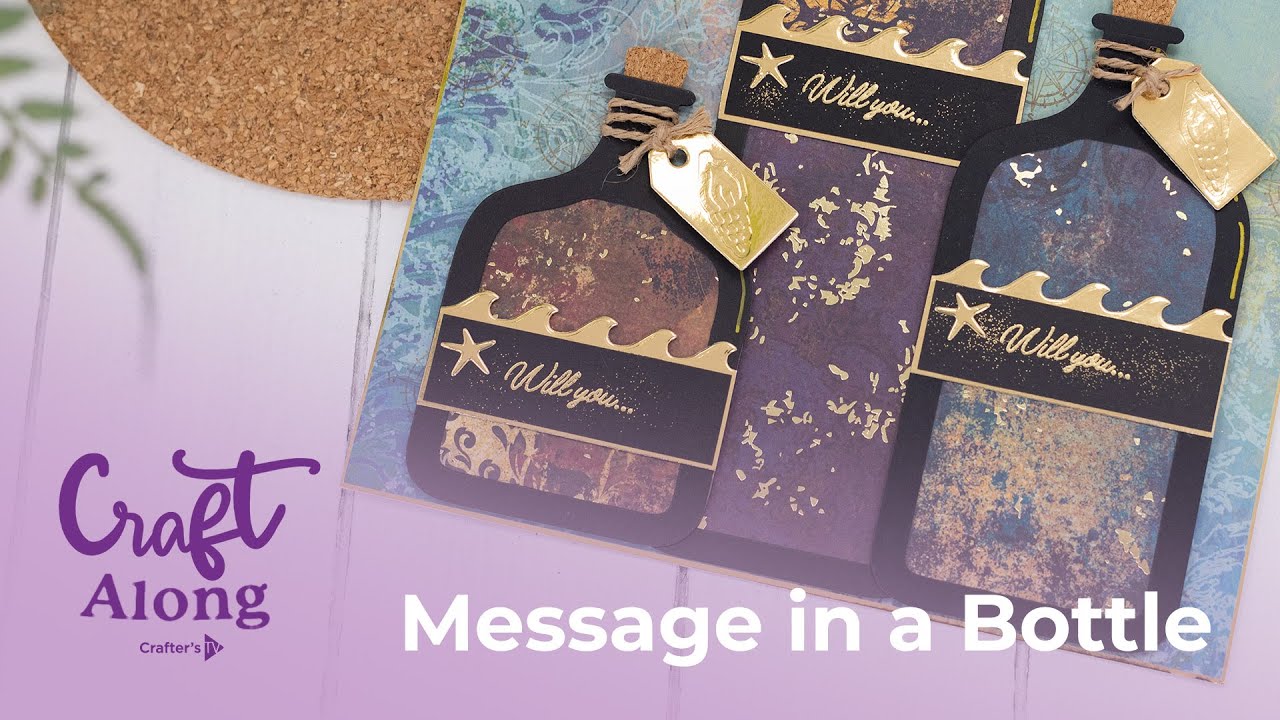 Crafty Message Craft Along: Message In A Bottle (31st January 2026) - YouTube