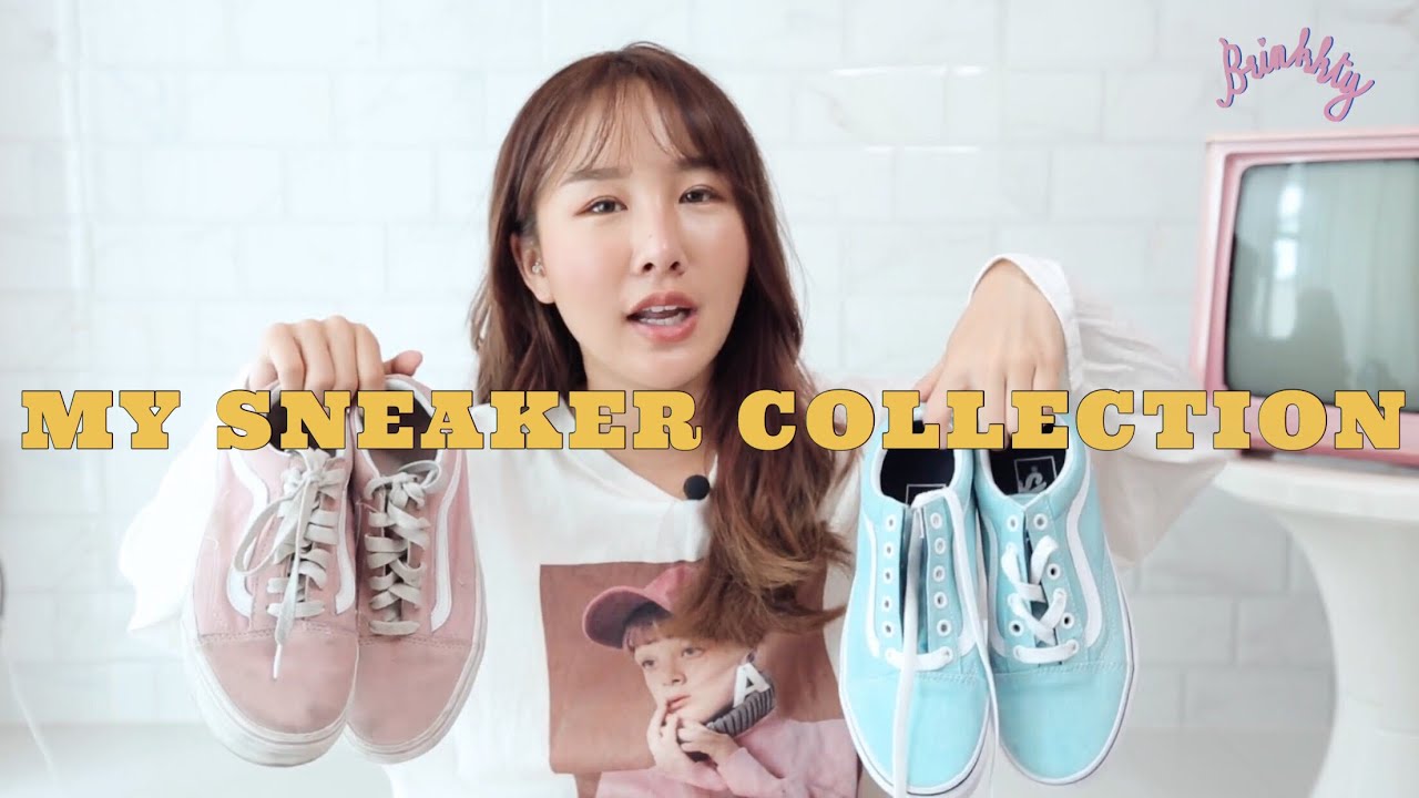 เปิดกรุรองเท้าผ้าใบทั้งหมดที่มี จัดเต็มไปเลยย!! 👟✨| Brinkkty