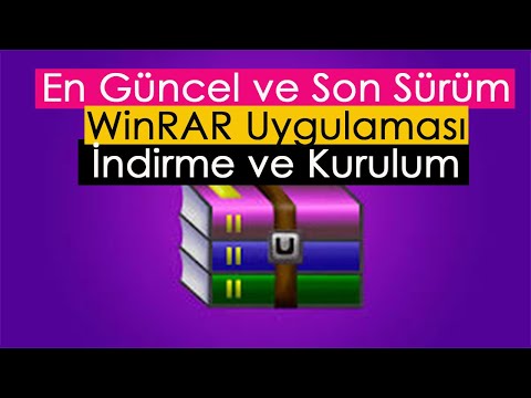 Video: WinRAR yazılımı ne için kullanılır?