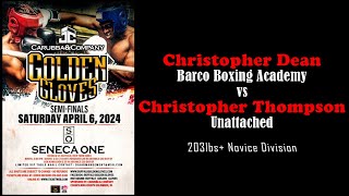 2024 Buffalo Golden Gloves - Christopher Dean vs. Christopher Thompson (March 6, 2024)