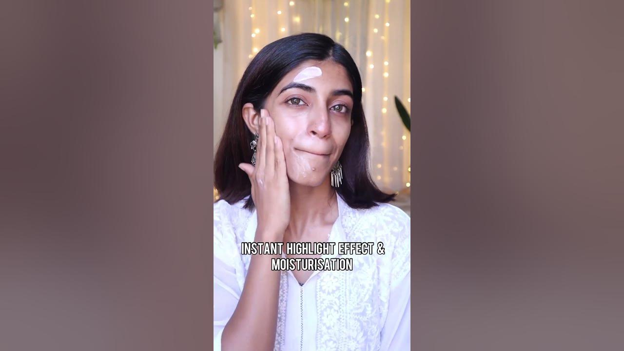 Natural Moisturiser Cum Highlighter Cream YouTube