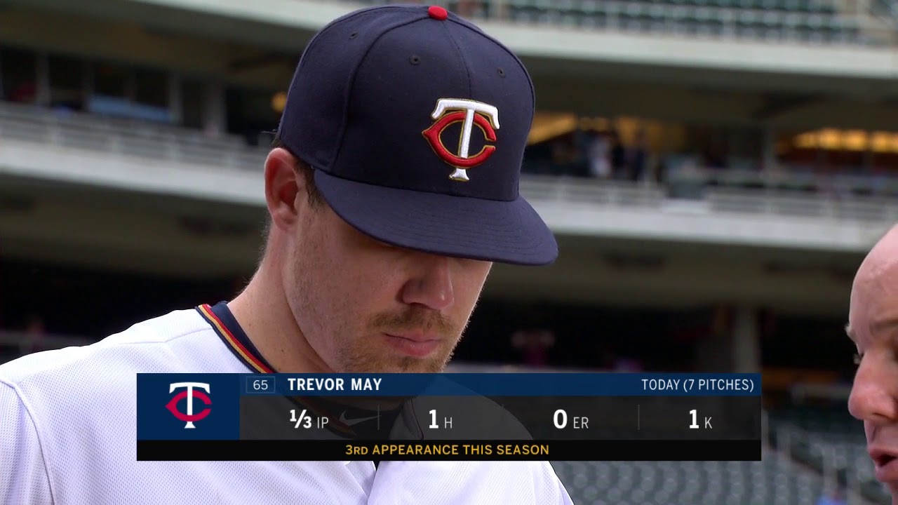 MLB player Trevor May's Current Contract and Salary in 2019