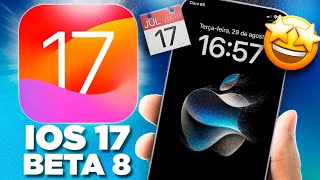 Saiu!  iOS 17 Beta 8: ÚLTIMOS AJUSTES e DATA OFICIAL!