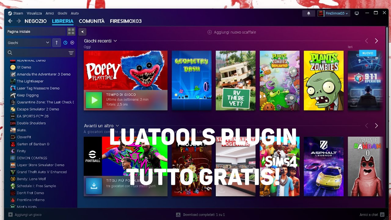 COME AVERE I GIOCHI "GRATIS" DIRETTAMENTE SU STEAM (TUATOOLS PLUGIN) | TUTORIAL COMPLETO ITA
