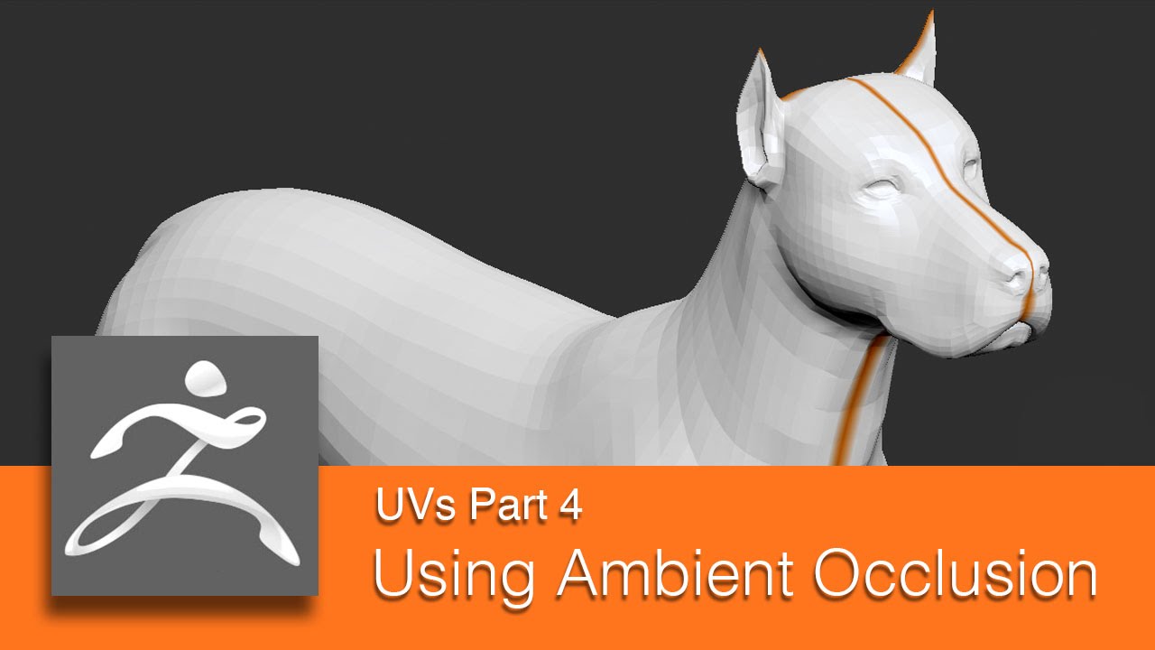 DART 153 Intro To ZBrush: UVs Part 4 Using Ambient Occlusion