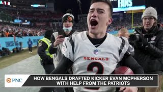 Bengals Can Thank Patriots For Drafting Clutch Kicker Evan McPherson