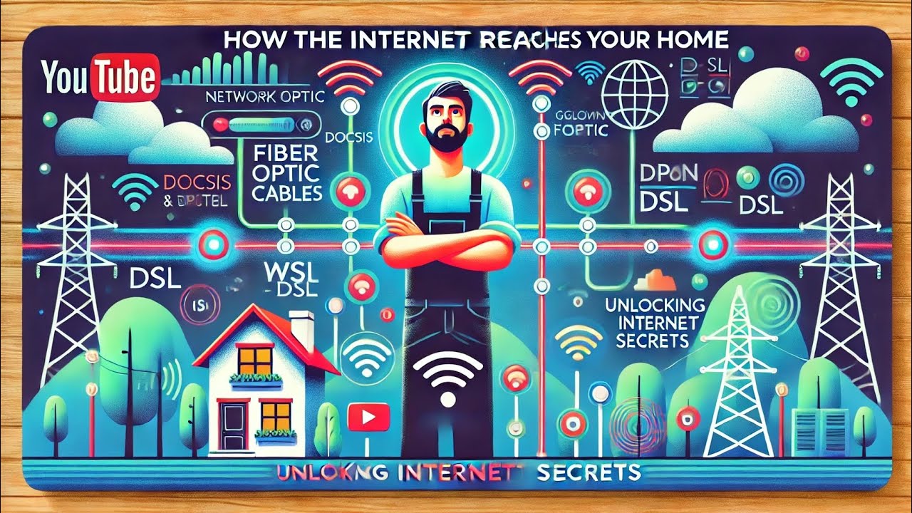 How the Internet Reaches Your Home | Understanding ISP Networks Simplified