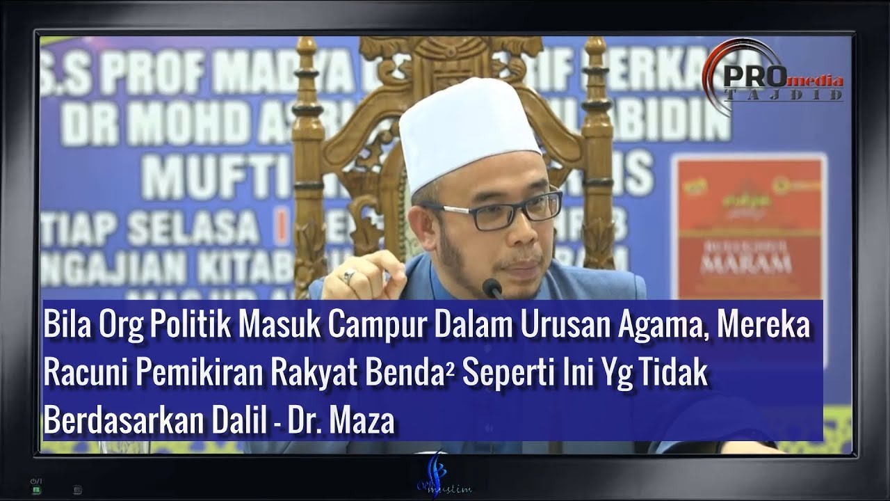 Operasi Cegah Maksiat: Tak Ada Operasi Sebegini Melainkan Malaysia Sahaja - Dr. Maza