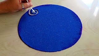 #1862 Diwali rangoli designs || satisfying video || sand art || coloring sand video screenshot 3