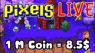 [ LIVE ] Pixel ( Game NFT ) เรทวันนี้แย่มากๆ  EP.137