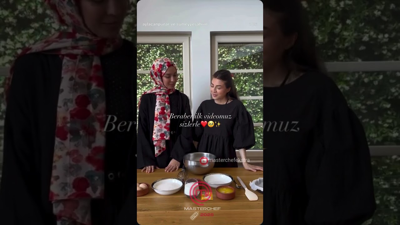 Masterchef Ayla ve Sümeyye İlk Kez Beraber Yemek Yaptı!