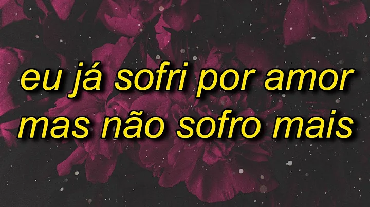 eu j sofri por amor mas no sofro mais (tiktok remix) letra/lyrics