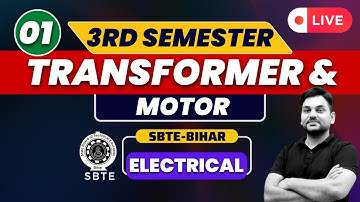 EE I 3rd Sem I L-1 I Motor and Transformer I Rajkamal sir I Engineers Group I Diploma semester class