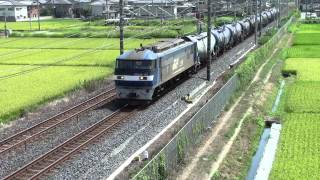 東北本線　5683レ　ＥＦ210-122+タキ