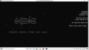 How to Make Star War Game in Command Prompt