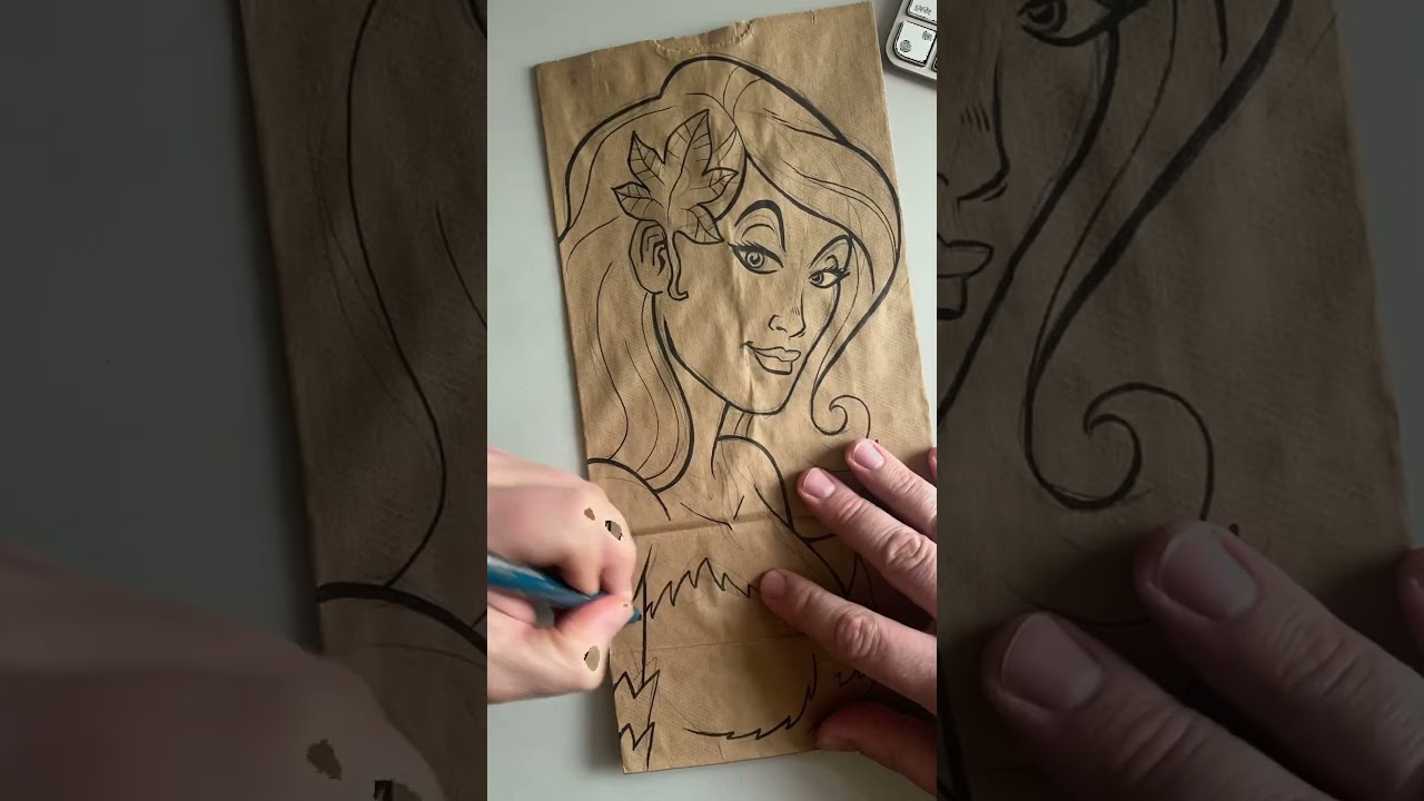 Poison Ivy lunch bag. 