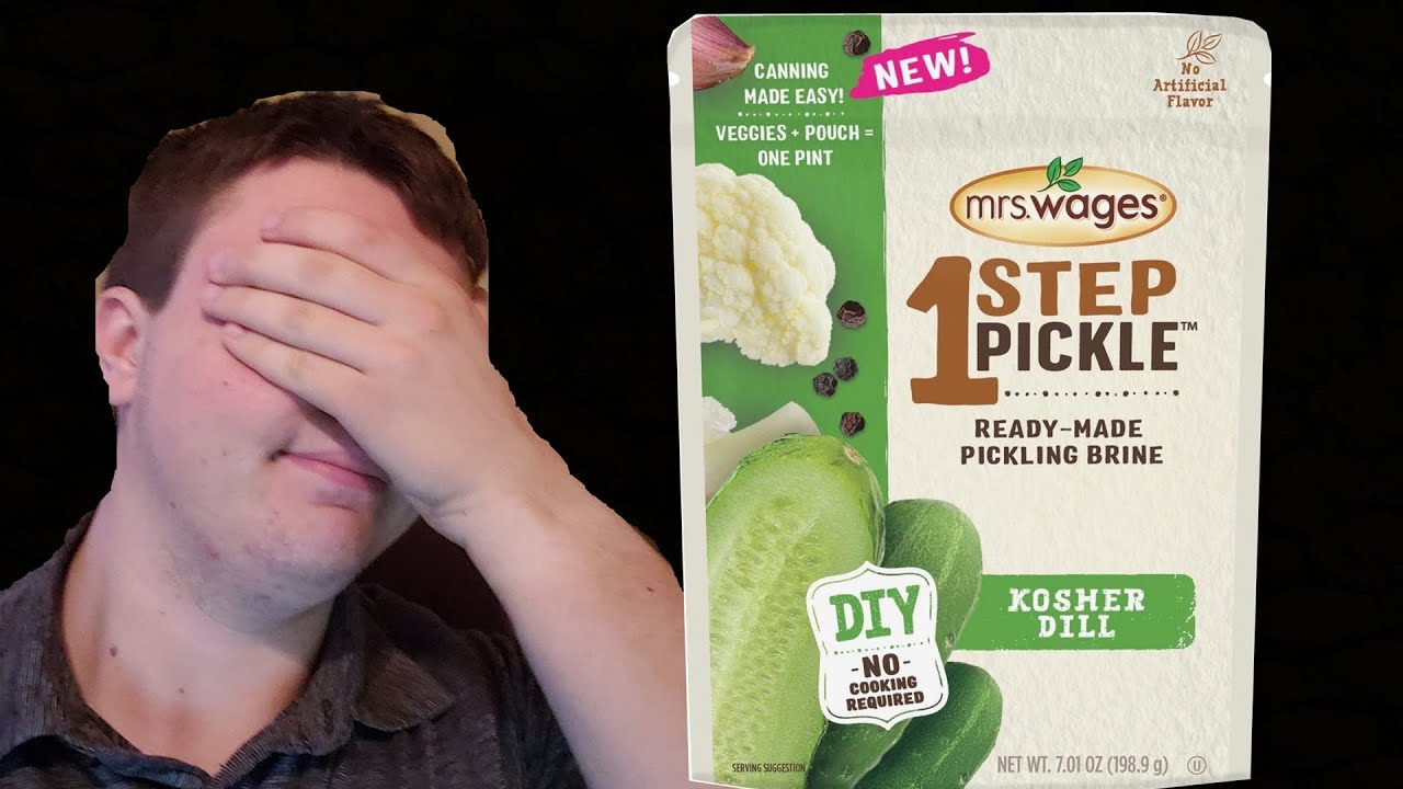 DIY 16 Mrs. Wages DIY 1 Step Pickling Solution (Review) YouTube