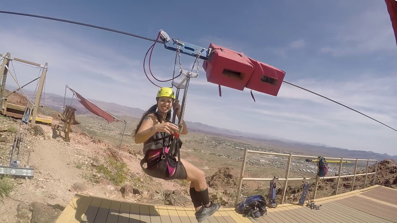 Flightlinez Bootleg Canyon Zipline Tour FULL VIDEO TOUR (Near Las