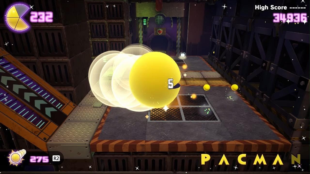 Pac-Man World Re-Pac Walkthrough Part 5 - Factory Area 100% - YouTube