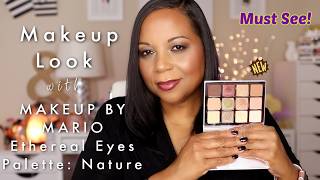 Makeup Look with MAKEUP BY MARIO Ethereal Eyes Eyeshadow Palette