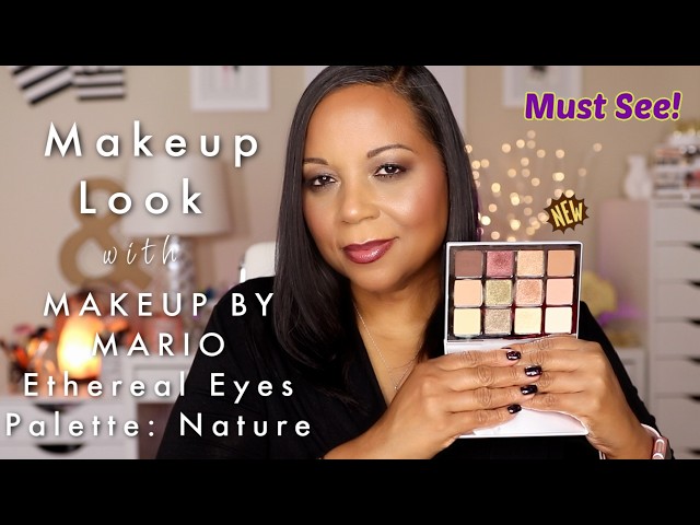 Makeup Look with MAKEUP BY MARIO Ethereal Eyes Eyeshadow Palette