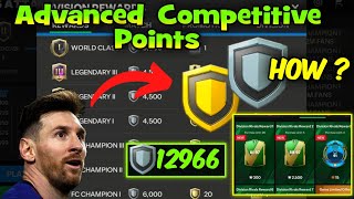 HOW TO GET ADVANCED COMPETITIVE POINTS DIVISION RIVALS REWARDS GIFT PACKAGE IN EA FC FIFA MOBILE 24