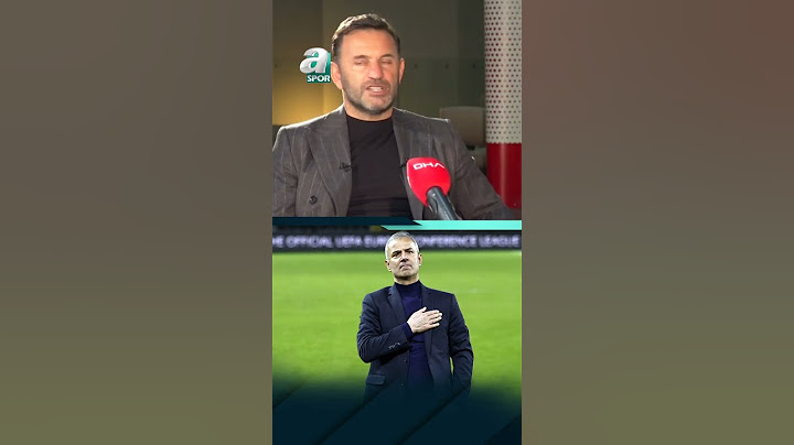 Okan Buruk: "İsmail Kartal Geçen Sene Çok Başarılıydı"