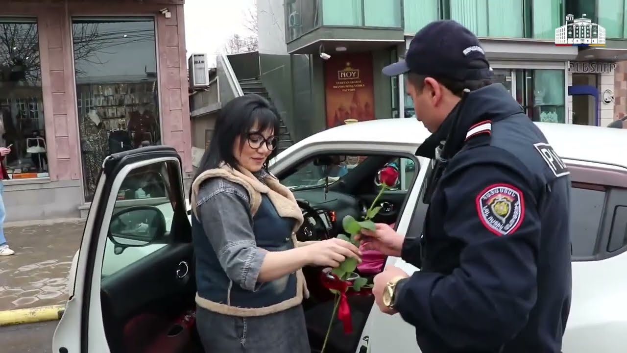 Сотрудники Министерства внутренних дел поздравляют с 8 марта.