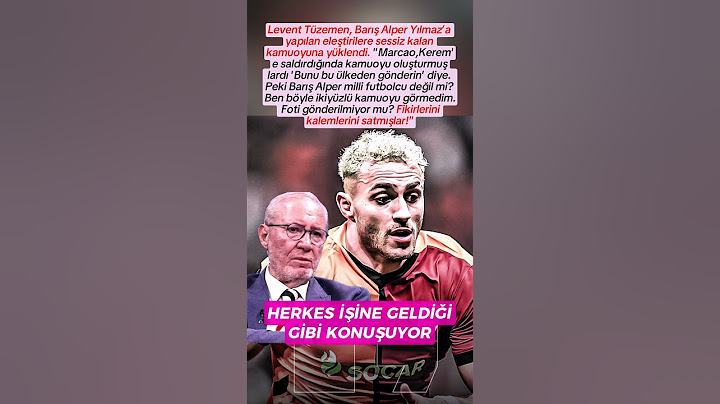 Levent Tüzemen'den Sert Tepki: "Barış Alper’e Sessiz Kalanlar İkiyüzlü!"
