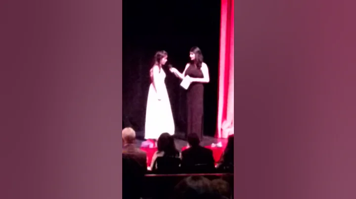 Marissa's Miss Downey pageant