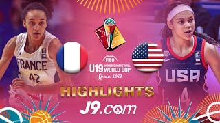 France 🇫🇷 v USA 🇺🇸 | Semi-Finals | J9 Highlights
