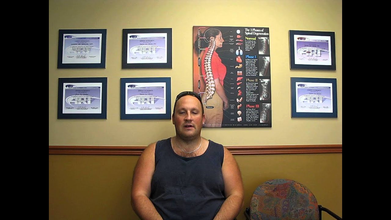 Patient Testimonial for Dr. Jason Skolar, Chiropractor YouTube