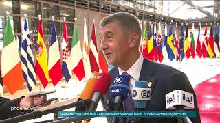 Statement von Andrej Babis zu den Beratungen des Europäischen Rates am 02.07.19