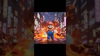 'Mario Goes Crazy in the City! 🔥💥 #Shorts'
