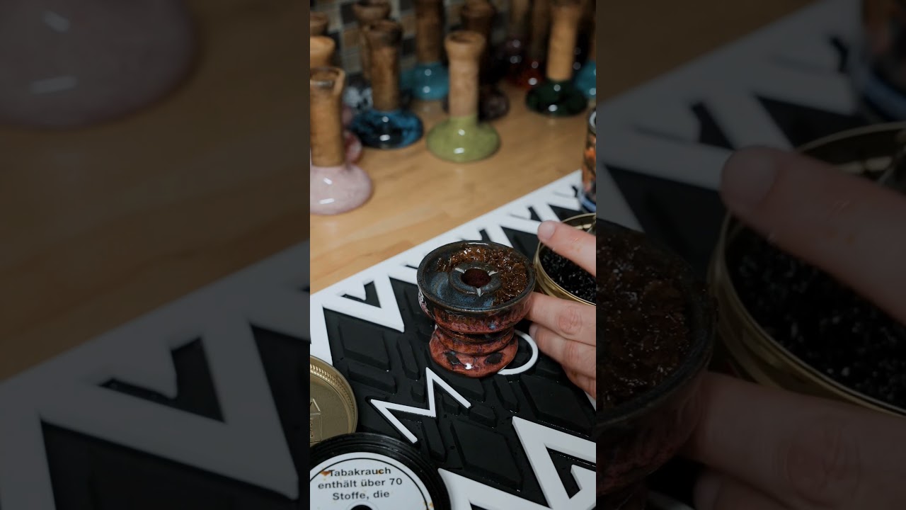 Shisha Kopfbau ASMR Part 3! #shorts