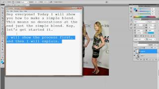 Photoshop Simple Blending