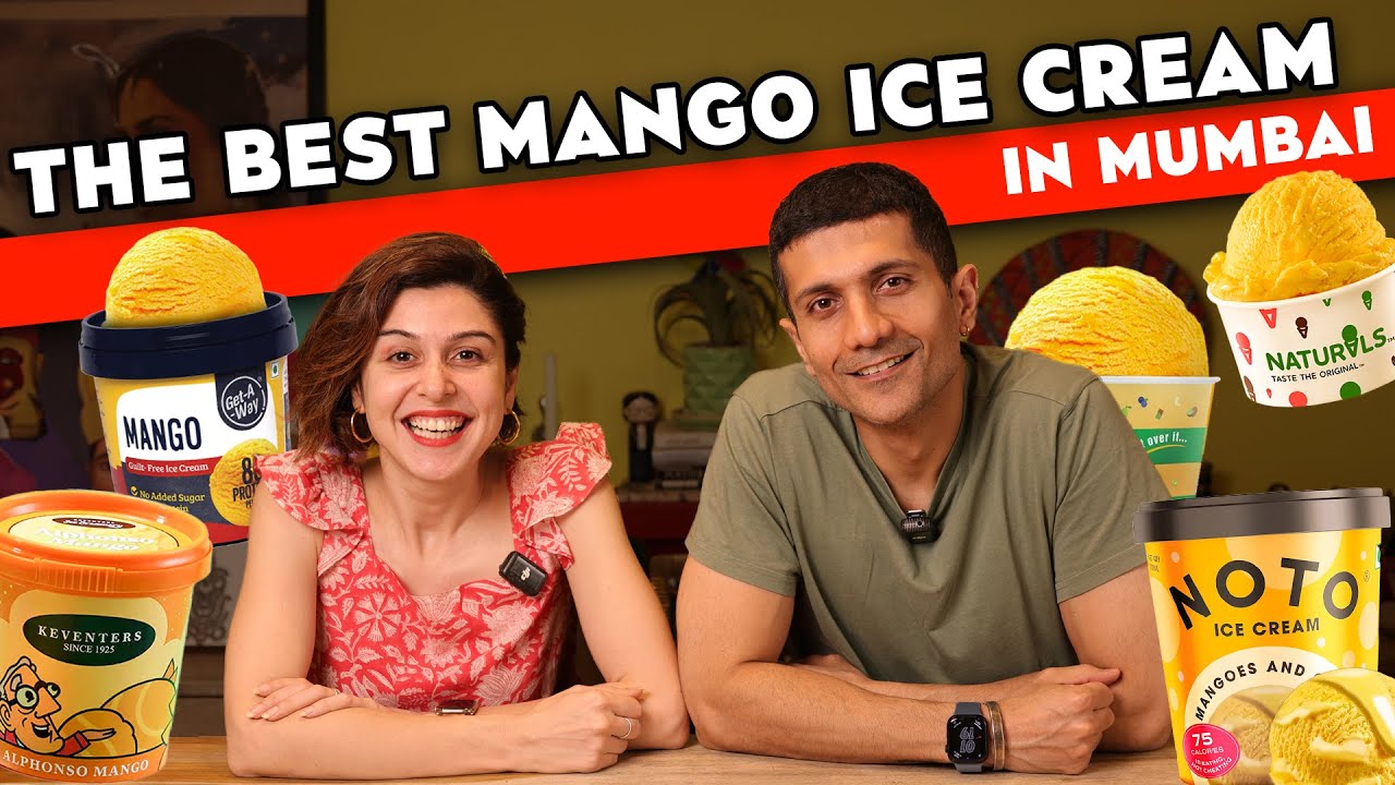 Finding  The Best Mango Ice Cream In Mumbai! 🍨