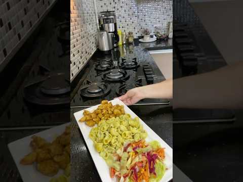Evde Tavuk Dünyası Tarifi Макароны с курицей, как в турецком кафе Tavuk Dünyası 🍝🍗 #recipe #shorts
