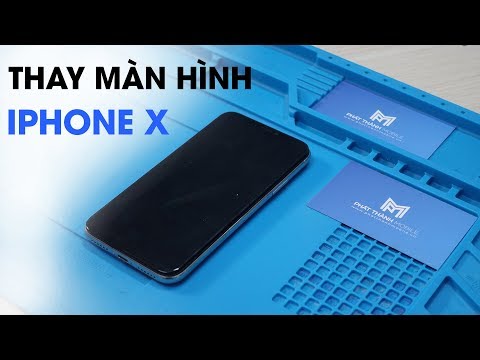 Video Hướng dẫn thay màn hình iPhone X | Phát Thành Mobile - youtube