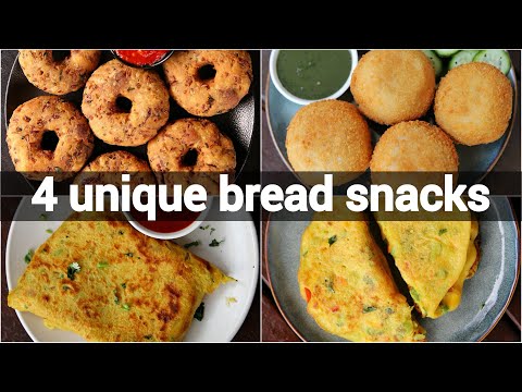 4 unique leftover bread snacks recipes | interesting bread snacks recipes for kids hqdefault
