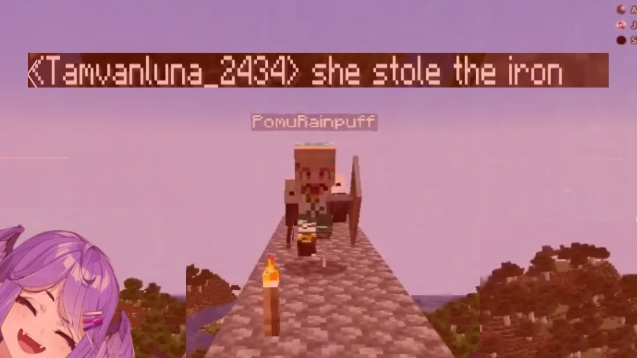 Selen Tatsuki Steals Iron from Pomu and Immediately Regrets it - Nijisanji EN