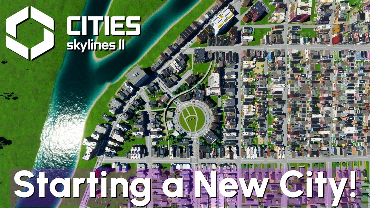 Starting a New City in Cities Skylines 2 | Green Plains 1 - YouTube