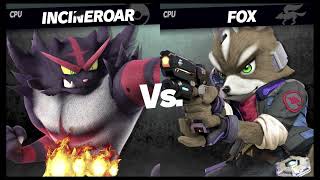 Super Smash Bros. Ultimate - Incineroar Vs Fox 8