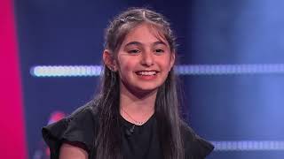 Milena Karapetyan easy on me by Adele | Blind Auditions | the voice kids