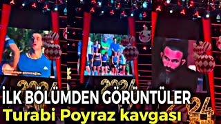 Survivor All Star 2024 1. Bölüm Fragmanı görüntüleri, Turabi ve Poyraz kavgası