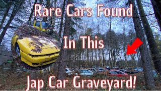 We Explore & Find Some Extremely Rare Car’s In This Jap Car Graveyard!!