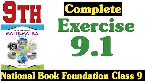 Class 9 Maths Chapter 9 Exercise 9.1 | Ex 9.1 Class 9 | 9.1 Maths Class 9 | NBF | Fazal Academy