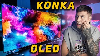 Обзор китайского OLED-телевизора: цена качество? OLED Konka A65 A55 сравнение с TCL C835