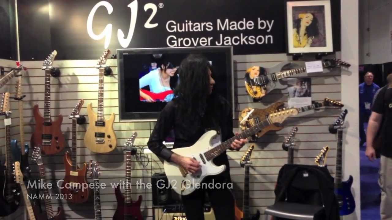 GJ2 Guitars by Grover Jackson Glendora test drive by Mike Campese