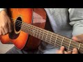 Mother nature&#39;s son/Chihiro Onitsuka&#39;s ver.(Acoustic guitar cover)